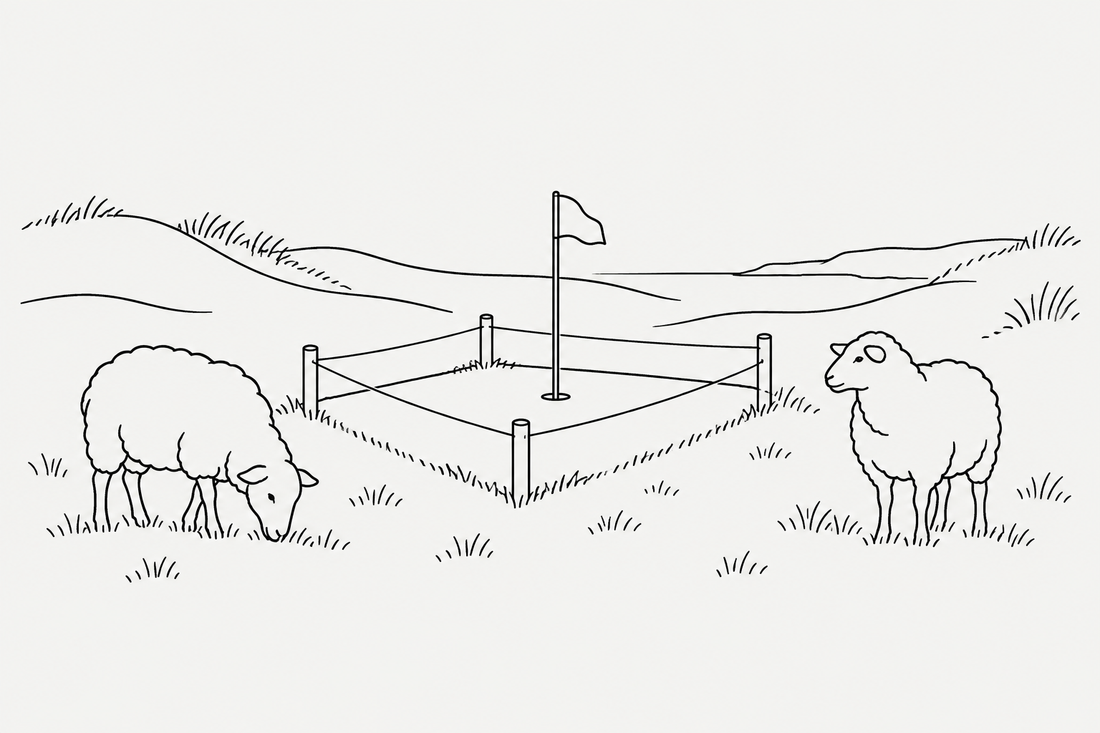 Var fåren verkligen golfens första greenkeepers?
