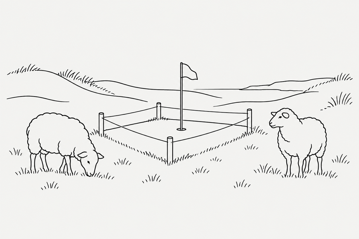 Were sheep really golf’s first greenkeepers?