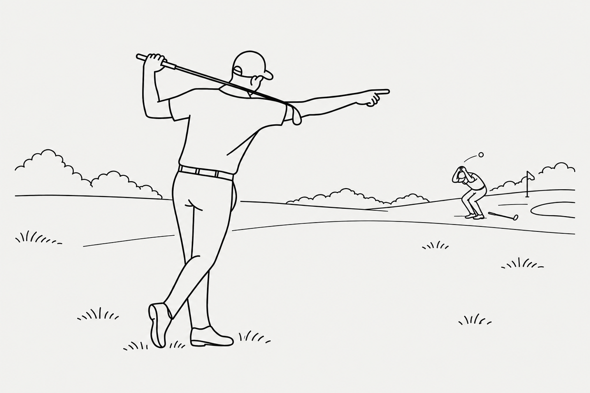 Why do golfers shout fore?