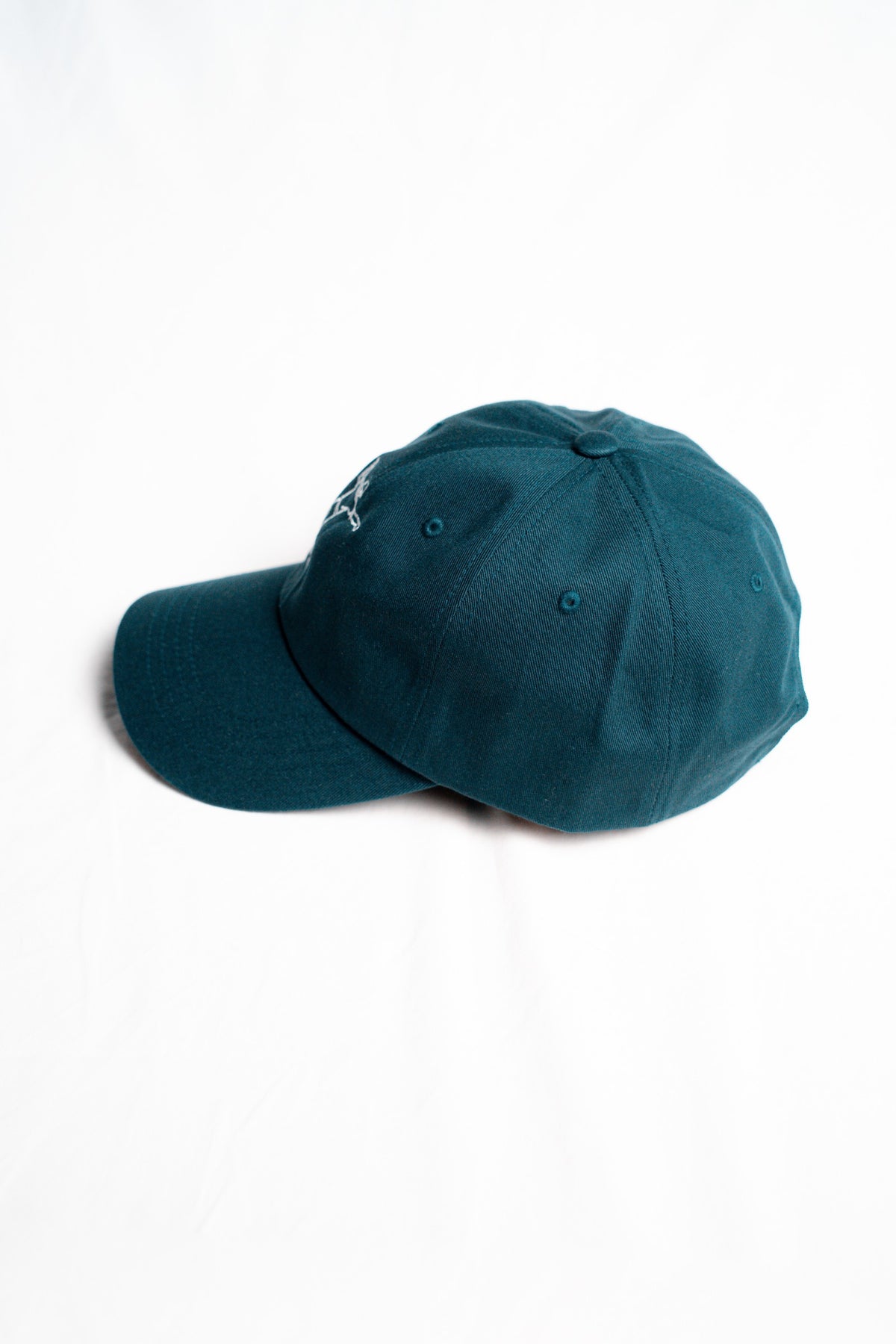 FOA navy cap, side view.